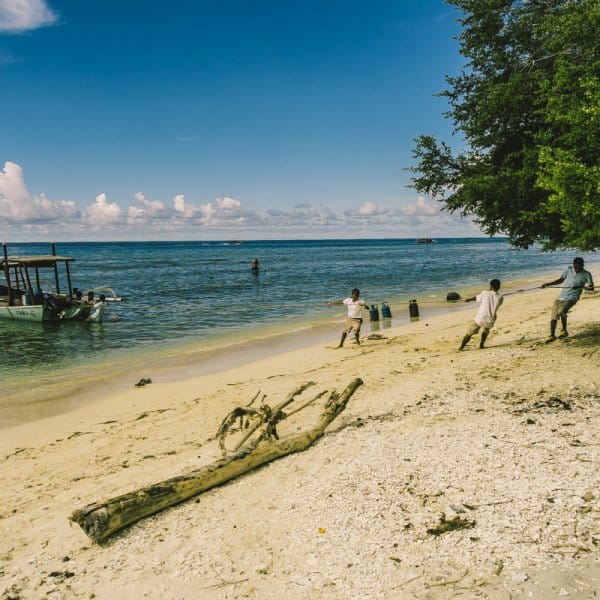 Op de Gili’s zonder 1 druppel water aan te raken