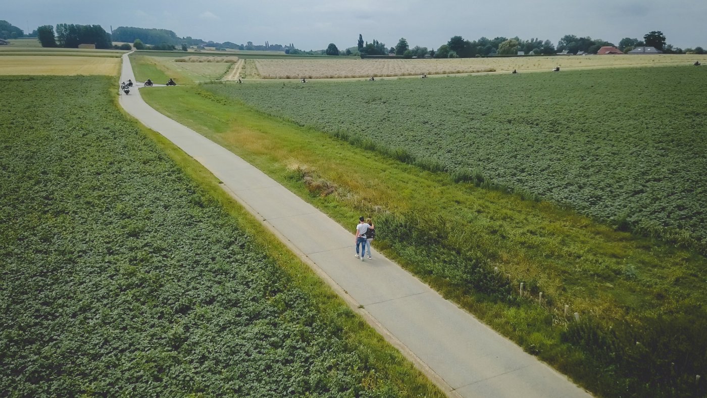 wandelen in Oudenaarde