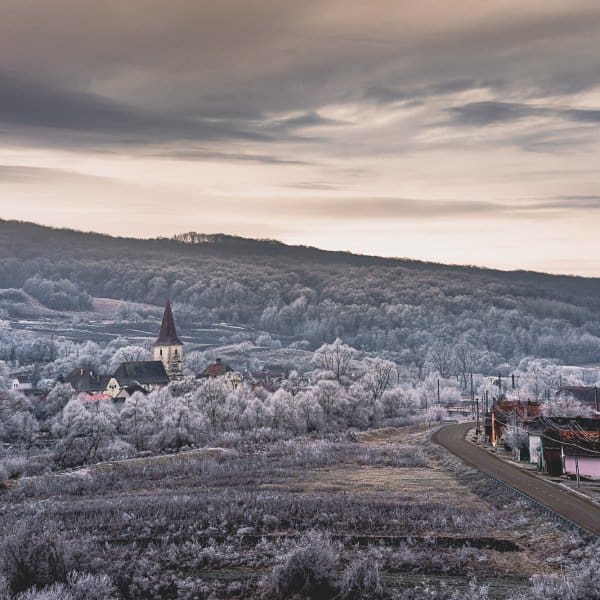 Transsylvanië en de Karpaten: winterse foto’s van Dracula zijn achtertuin