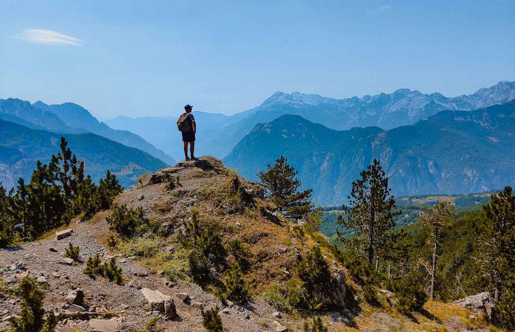 hike naar albanie plannen