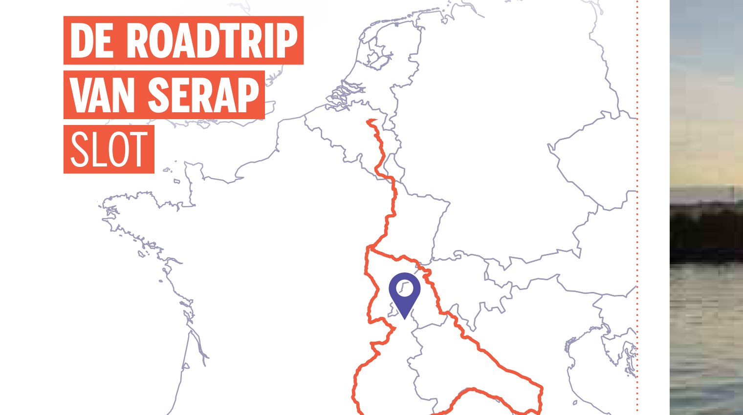 Routekaart Annecy en Geneve