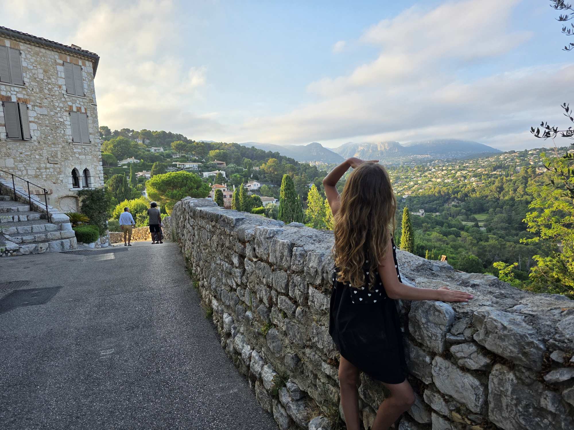 Uitzicht over de heuvels van Saint-Paul-de-Vence